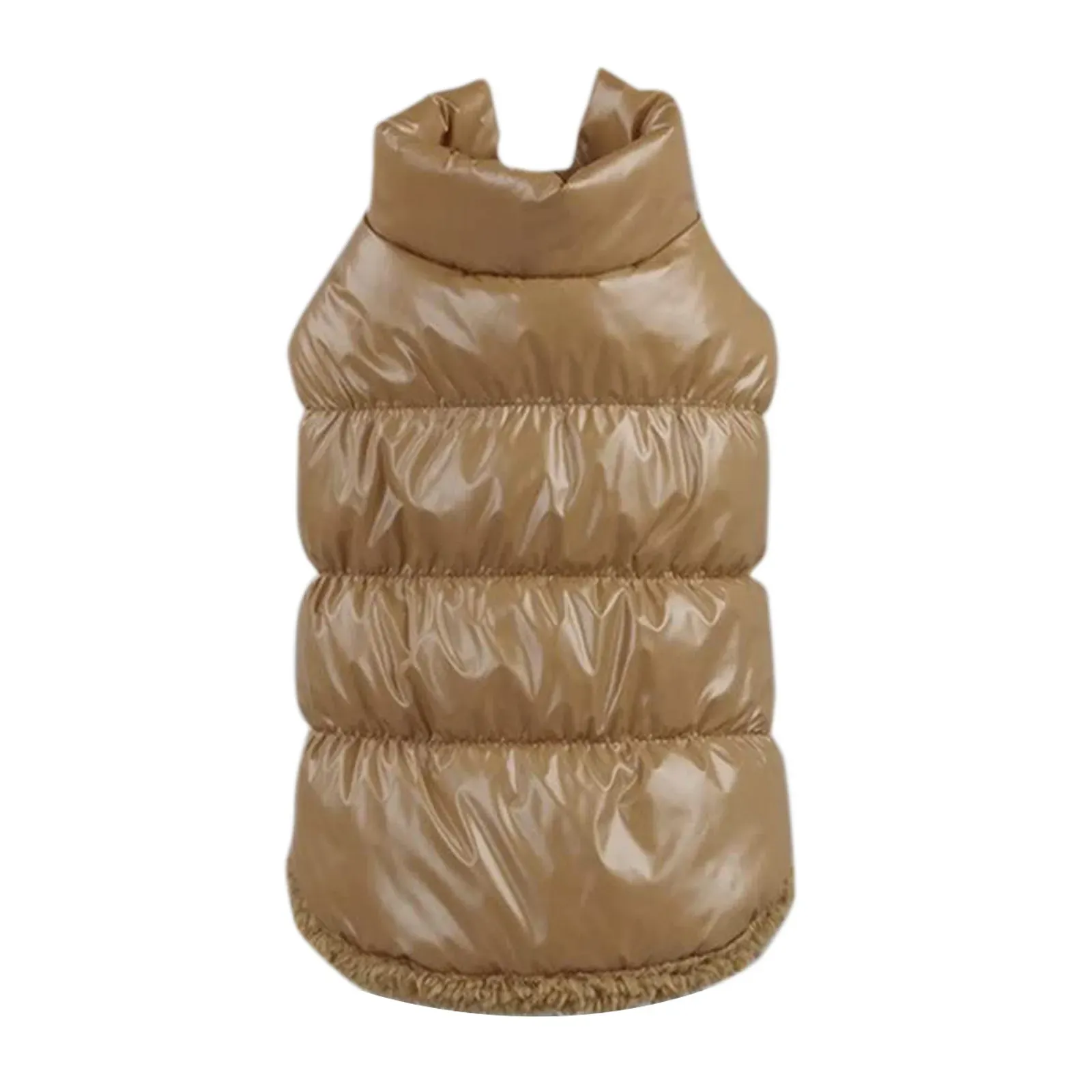 Waterproof Windproof Warm Dog Coat, Cold Weather Jacket Vest, Coffee, XS (5-Pack)