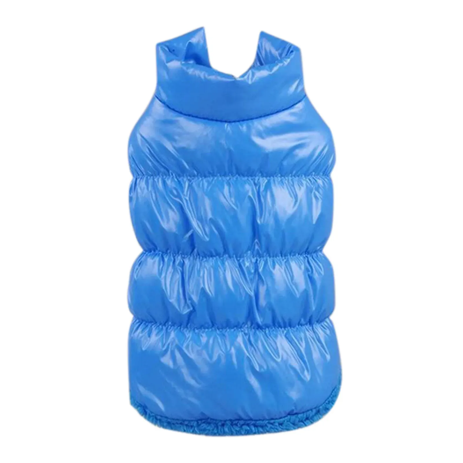 Waterproof Dog Coat Jacket for Small Medium Dogs and Cats, Blue, L (4-Pack)